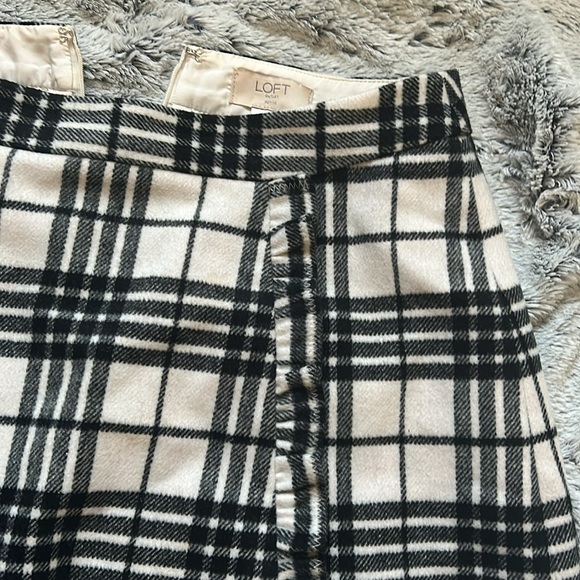 Loft plaid skirt - Picture 3 of 3